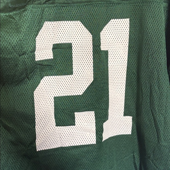 NFL Reebok OnField New York #21 Tomlinson Green Jersey - Picture 9 of 10